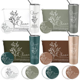 Geiserailie Coordinadores del Caos: taza de acero inoxidable 20 oz, ideal para bebidas a temperatura estable.