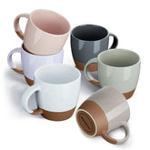 Tazas Gencywe cerámica Morandi color set de 6 para café o té