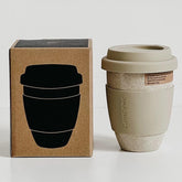 Gencywe vaso café cerámico de viaje, 15 onzas, mantiene la bebida a temperatura.