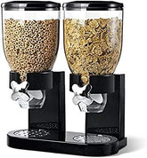 Dispensador Generic con dos tarros mantiene secos los cereales y evita mezclar.