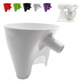 Embudo de harina para KitchenAid KSM150 con vertido fácil para evitar derrames.