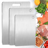 Tabla de titanio Generic, juego de 3, ideal para uso diario en cocina.