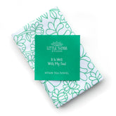 Genérico Himno toalla de cocina con flor verde, ideal para secar platos con estilo.