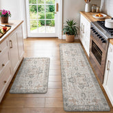 GENIMO alfombras cocina enfoque suelo 2 piezas, confort duradero para cocinar