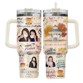 GEPOSTORE Tumbler con estrellas: diseño llamativo para cualquier ocasión y regalo