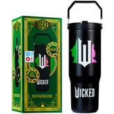 Get Trend Wicked Tumbler 30oz con pajita, ideal para bebidas en la escuela