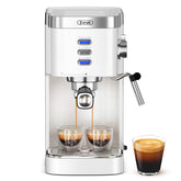 Gevi máquina espresso 20 bares vista frontal para café en casa y oficina