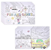 Gift Boutique manteles de actividad con doble cara para colorear y jugar