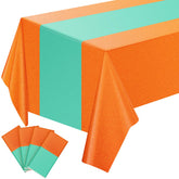Mantel Gilprop con acabado iridiscente lima, ideal para crear ambiente festivo.