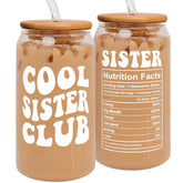 Vaso gingulmina de 16oz con dos caras, ideal para bebidas diarias.