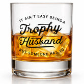Glassicle vaso de whisky trofeo, regalo divertido para el esposo.