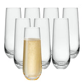 Copas GLING de champán sin tallo, ideal para bodas y brindis.