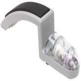 MinoSharp, afilador con ruedas cerámicas y flujo de agua para cuchillos Global.