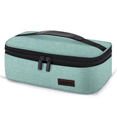 Gloppie Little Lunch Bag verde, diseño compacto para llevar comida al trabajo.