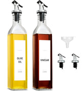 GMISUN dispensadores de aceite y vinagre con frontal elegante para encimeras limpias.