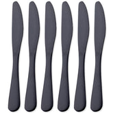 Cuchillo de cena GoGeiLi negro mate de 9,4 pulgadas, elegante y duradero.