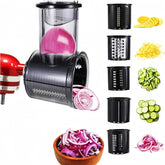 Accesorio Gocoffun para KitchenAid con cuchillas desmontables para cortes precisos.