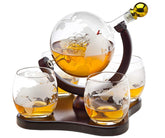 Godinger decantador whisky globo de 850 ml, ideal para degustaciones con estilo.