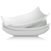 Gomakren conjunto de platos y cuencos para servir, ideal para reuniones elegantes.