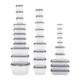 GoodCook EveryWare: juego de 60 contenedores apilables para cocina ordenada.