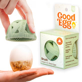 GoodEgg Cepillo Original para Huevos: frente enfocado para limpieza suave de huevos frescos.