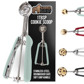 Cucharón Gorilla Grip para galletas con capacidad de 1 cucharada para porciones uniformes