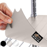 GORILLA GRIP ShelfGuard revestimiento para estantes metálicos de 14x36, protege contra derrames.