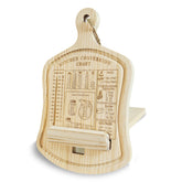 GoShambar porta-libro de cocina con silueta de tabla, ideal para recetas al alcance