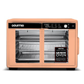Gourmia horno con puerta francesa, gran capacidad para comidas familiares.