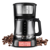 Gourmia cafetera 12 tazas con función un toque para empezar rápido