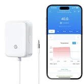 GoveeLife termómetro para refrigerador y congelador con alarma Bluetooth para seguridad alimentaria.