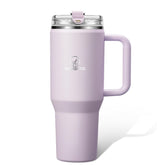 Gpeng tumbler con asa, cómodo para transportar en viajes y caminatas.