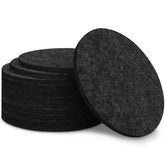GravGrow posavasos fieltro absorbentes 4pulgadas protegen la superficie ante condensación.