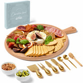 Grazerie tabla-charcutería-redonda-abedul para servir con estilo