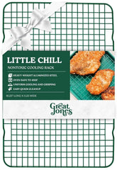 Great Jones Little Chill rejilla de enfriado aluminizada para galletas crujientes.