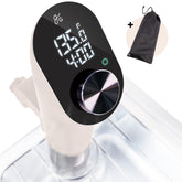 Greater Goods Sous Vide: vista frontal del dispositivo, compacto para cocinar con precisión.