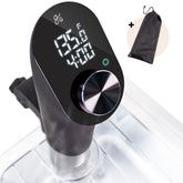 Greater Goods Sous Vide silencio para una cocción estable y silenciosa.