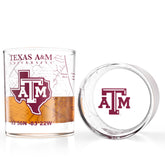 Vaso Greenline Goods con logo a color y mapa del campus para coleccionistas
