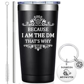 Grifarny vaso térmico 20 oz: ideal para sesiones de juego y café caliente.
