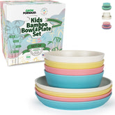 Grow Forward platos para niños 8 piezas, diseño elegante para comer sin desorden.