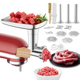 GuanQiao accesorio para moler carne con disco fino para resultados consistentes