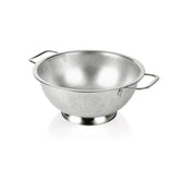 Colador Gulex de acero inoxidable 3 cuartos para escurrir pasta rápidamente.