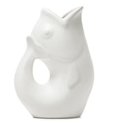 Gurgle Pot, jarra-pescado, primer plano, centro de mesa decorativo