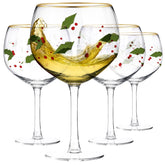 Copa de vino Gusto Buono globo italiano, ideal para cenas festivas.