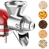GVODE molino de grano acoplable para KitchenAid, instalación rápida