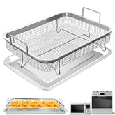 GWY bandeja freidora para horno, gran capacidad para porciones