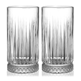 GYRUT vasos altos 16 oz, conjunto de 4, ideales para agua y cocteles.