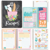 Hadley Designs libro de recetas con portada atractiva para empezar tu diario culinario.
