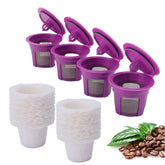 Haetyly k-cup reutilizable 4 pack para café cómodo y ecológico.