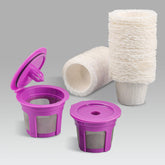 Haetyly k-cups reutilizables 2 pack, ahorro de residuos y comodidad